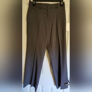 Grey straight leg pants